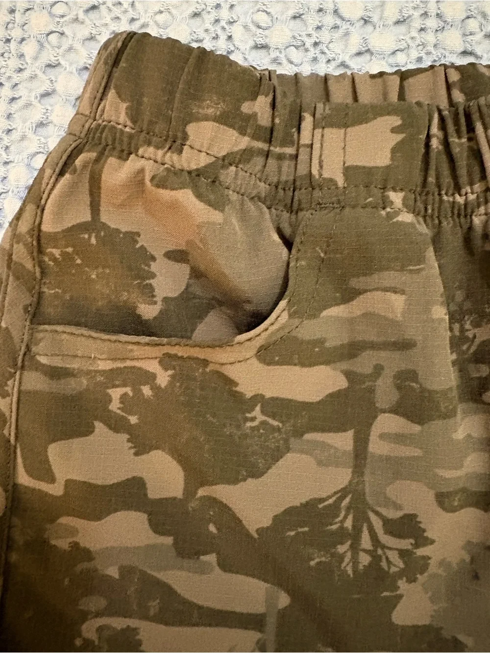 Carhartt Youth XS 5/6 Camo Rugged Flex Ripstop Shorts